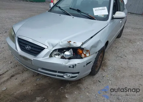 2004 Hyundai Elantra Gls/Gt z USA, uszkodzony, nr VIN KMHDN46D14U790939